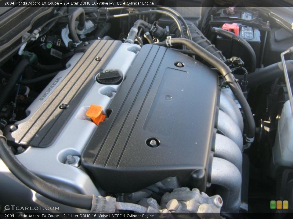 2.4 Liter DOHC 16-Valve i-VTEC 4 Cylinder Engine for the 2004 Honda Accord #45204441
