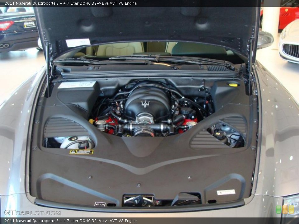 4.7 Liter DOHC 32-Valve VVT V8 Engine for the 2011 Maserati Quattroporte #45205789