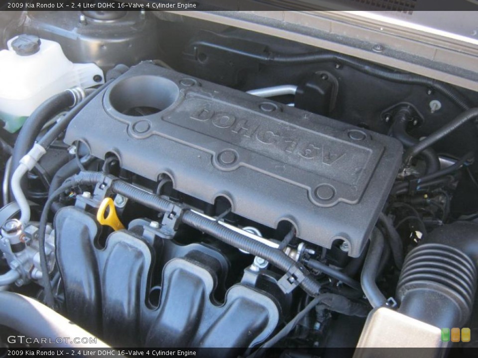 2.4 Liter DOHC 16-Valve 4 Cylinder Engine for the 2009 Kia Rondo #45206025