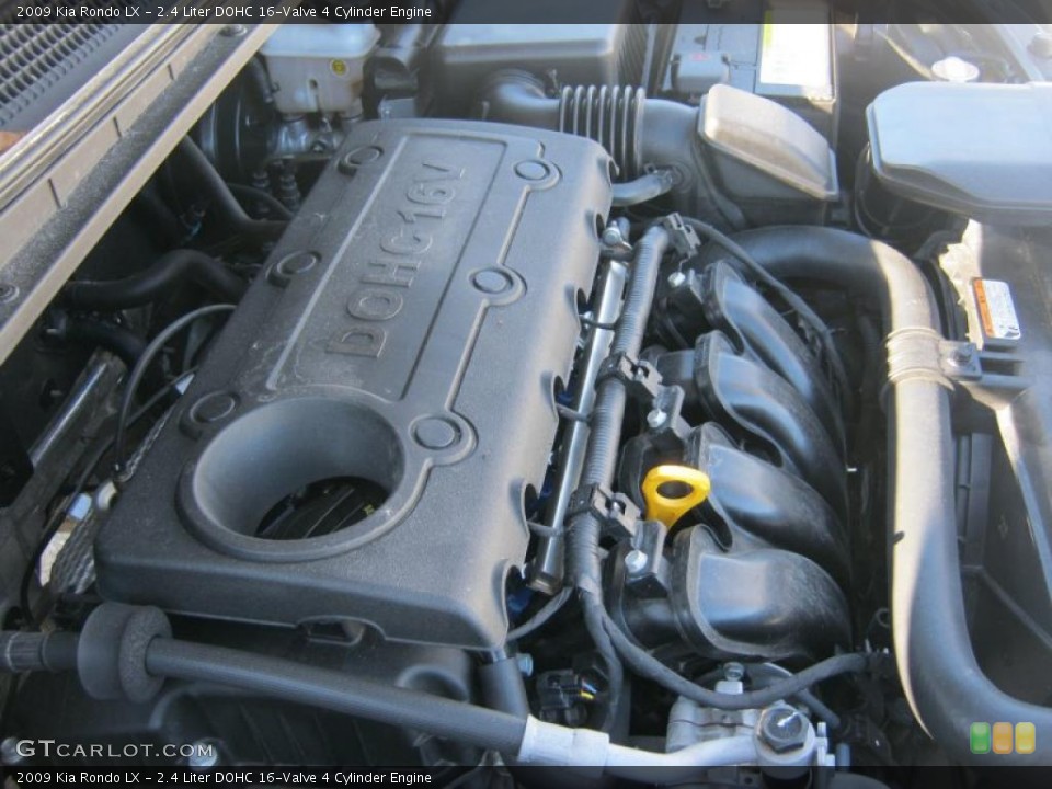 2.4 Liter DOHC 16-Valve 4 Cylinder Engine for the 2009 Kia Rondo #45206037