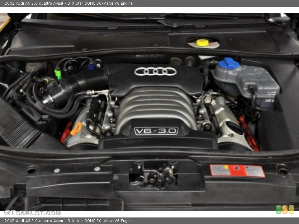 3.0 Liter DOHC 30-Valve V6 Engine for the 2002 Audi A6 #45208273