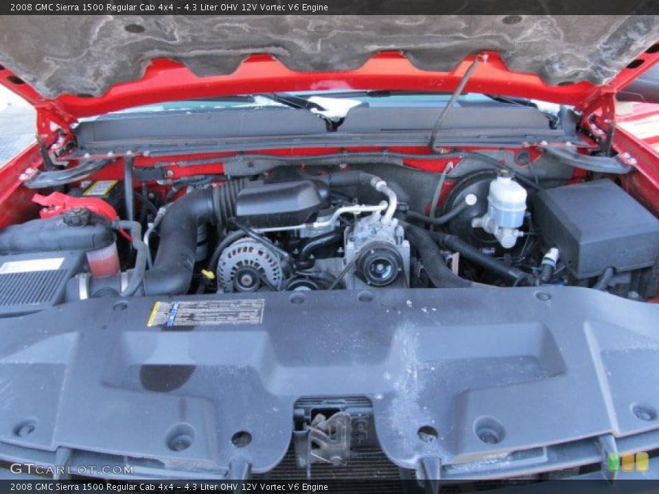 4.3 Liter OHV 12V Vortec V6 Engine for the 2008 GMC Sierra 1500 #45219805