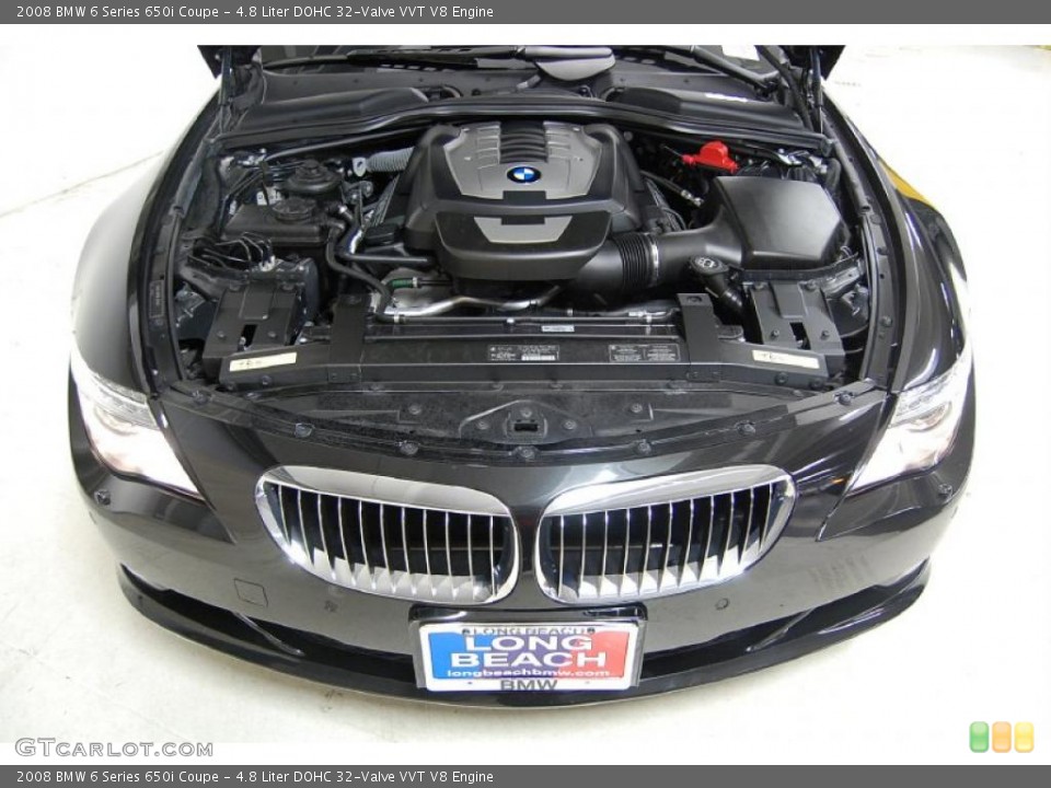 4.8 Liter DOHC 32-Valve VVT V8 Engine for the 2008 BMW 6 Series #45219813