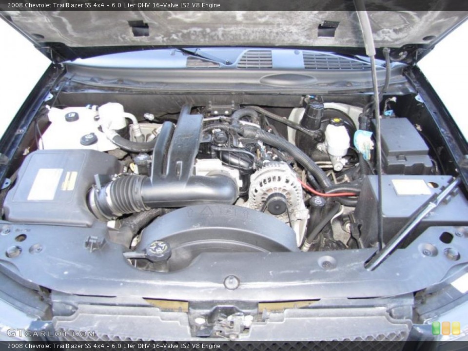 6.0 Liter OHV 16-Valve LS2 V8 Engine for the 2008 Chevrolet TrailBlazer #45236225