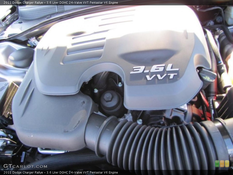 3.6 Liter DOHC 24-Valve VVT Pentastar V6 Engine for the 2011 Dodge Charger #45237249