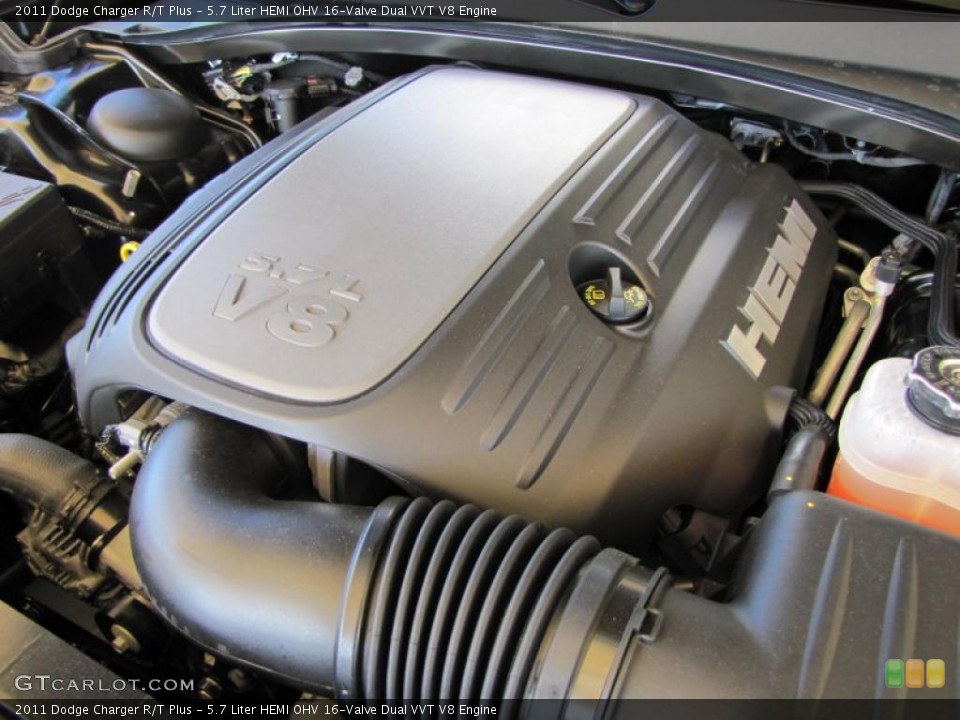 5.7 Liter HEMI OHV 16-Valve Dual VVT V8 Engine for the 2011 Dodge Charger #45237669