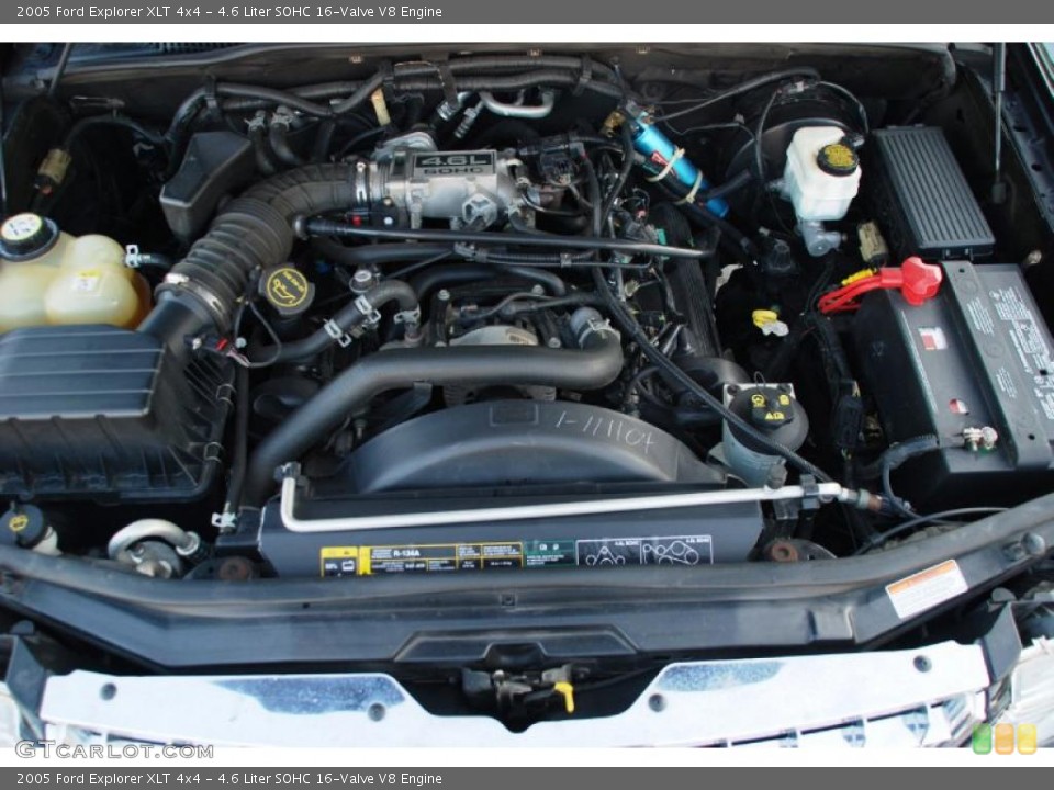 4.6 Liter SOHC 16-Valve V8 Engine for the 2005 Ford Explorer #45238301