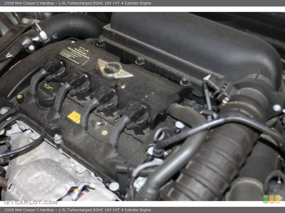 1.6L Turbocharged DOHC 16V VVT 4 Cylinder Engine for the 2008 Mini Cooper #45242766