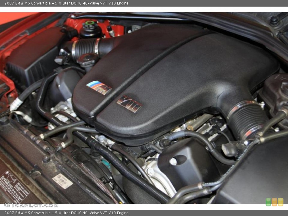 5.0 Liter DOHC 40-Valve VVT V10 Engine for the 2007 BMW M6 #45246768
