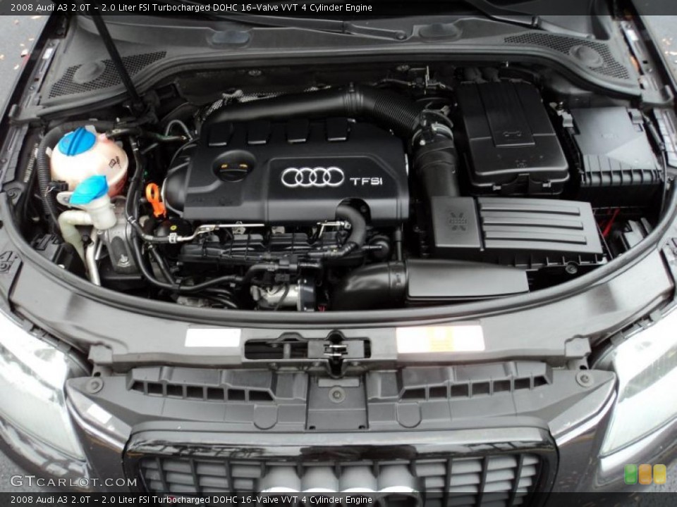 2.0 Liter FSI Turbocharged DOHC 16-Valve VVT 4 Cylinder Engine for the 2008 Audi A3 #45249110