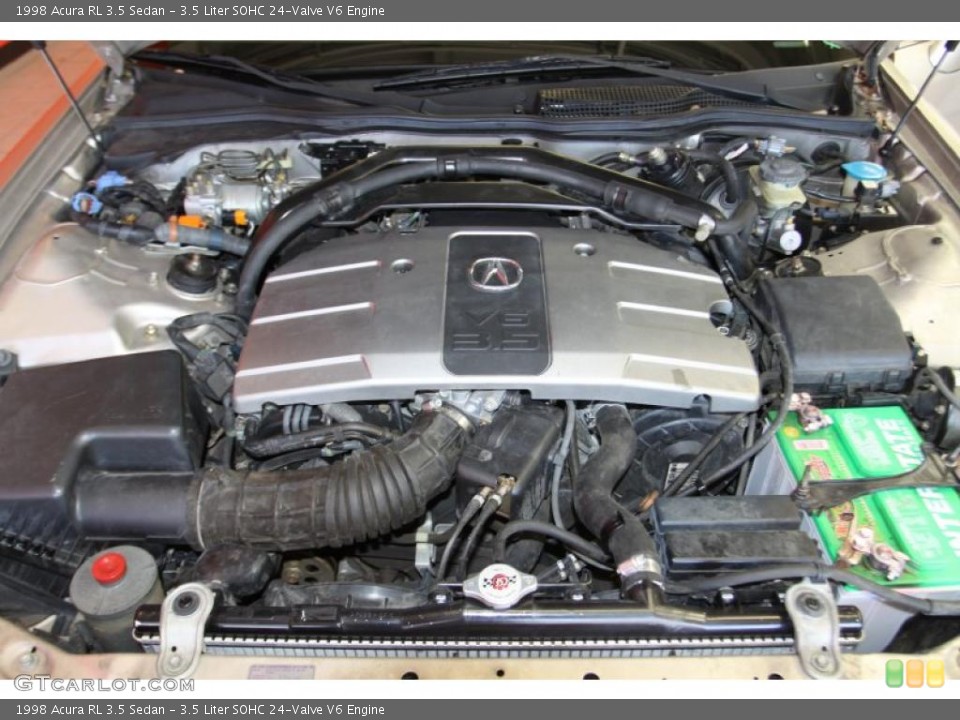 3.5 Liter SOHC 24-Valve V6 Engine for the 1998 Acura RL #45249432