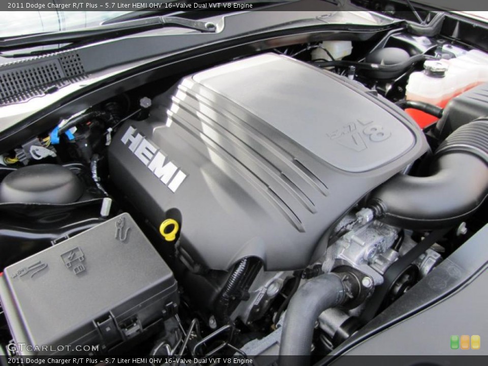 5.7 Liter HEMI OHV 16-Valve Dual VVT V8 Engine for the 2011 Dodge Charger #45250356