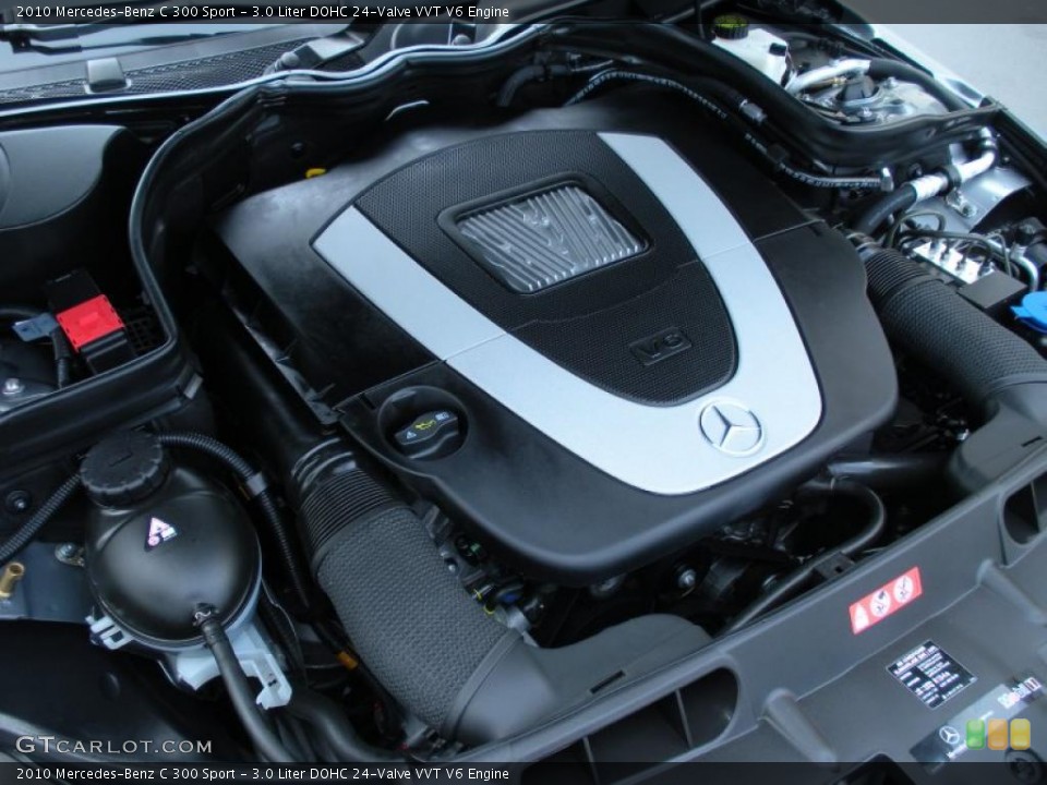 3.0 Liter DOHC 24-Valve VVT V6 Engine for the 2010 Mercedes-Benz C #45261652