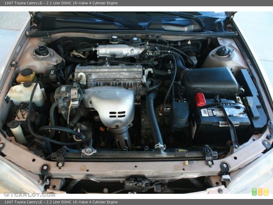 2.2 Liter DOHC 16-Valve 4 Cylinder Engine for the 1997 Toyota Camry #45278177