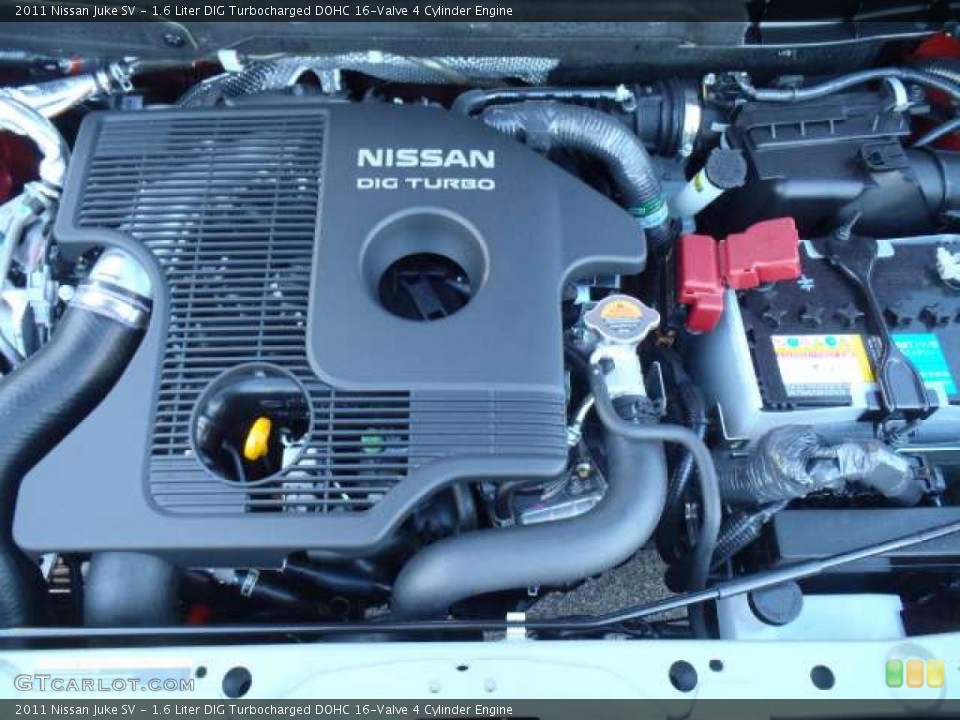 1.6 Liter DIG Turbocharged DOHC 16-Valve 4 Cylinder Engine for the 2011 Nissan Juke #45286099