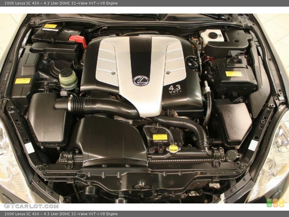 4.3 Liter DOHC 32-Valve VVT-i V8 Engine for the 2006 Lexus SC #45286643
