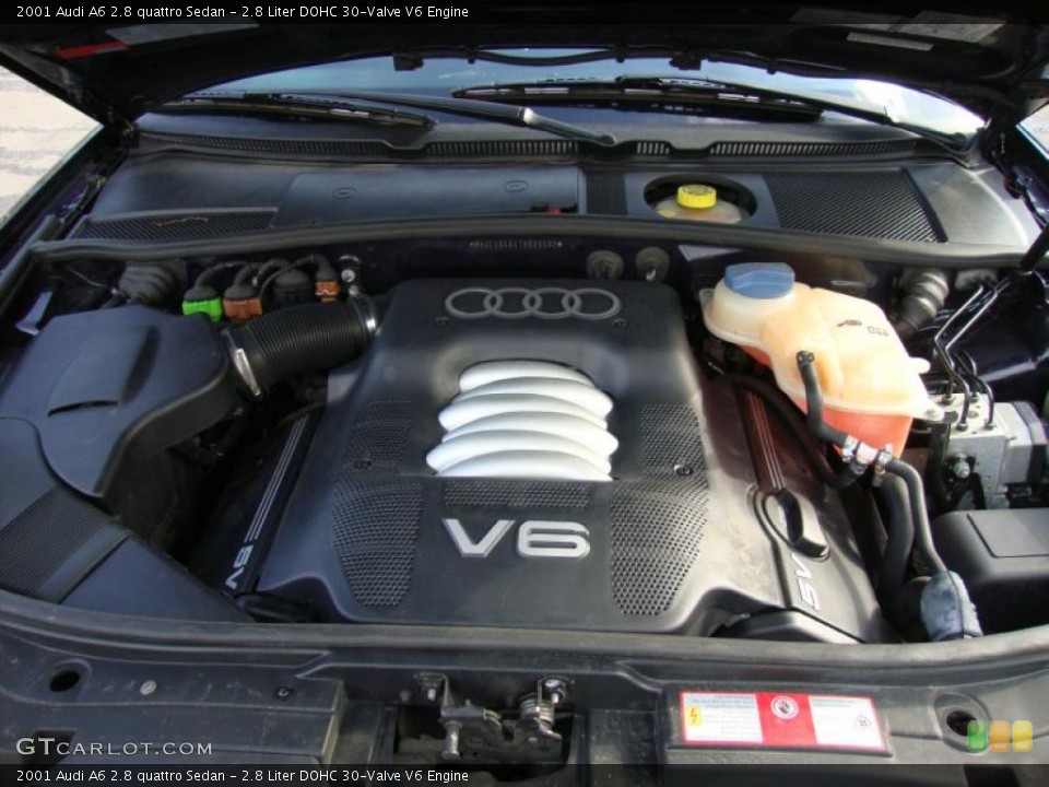 2.8 Liter DOHC 30-Valve V6 Engine for the 2001 Audi A6 #45296137
