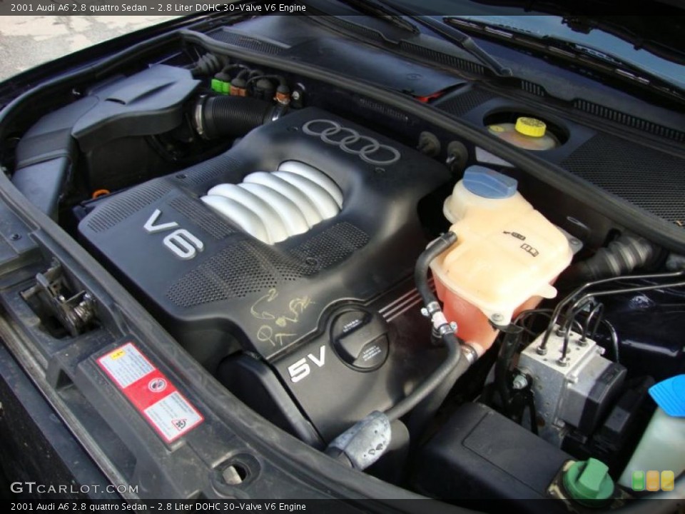 2.8 Liter DOHC 30-Valve V6 Engine for the 2001 Audi A6 #45296145