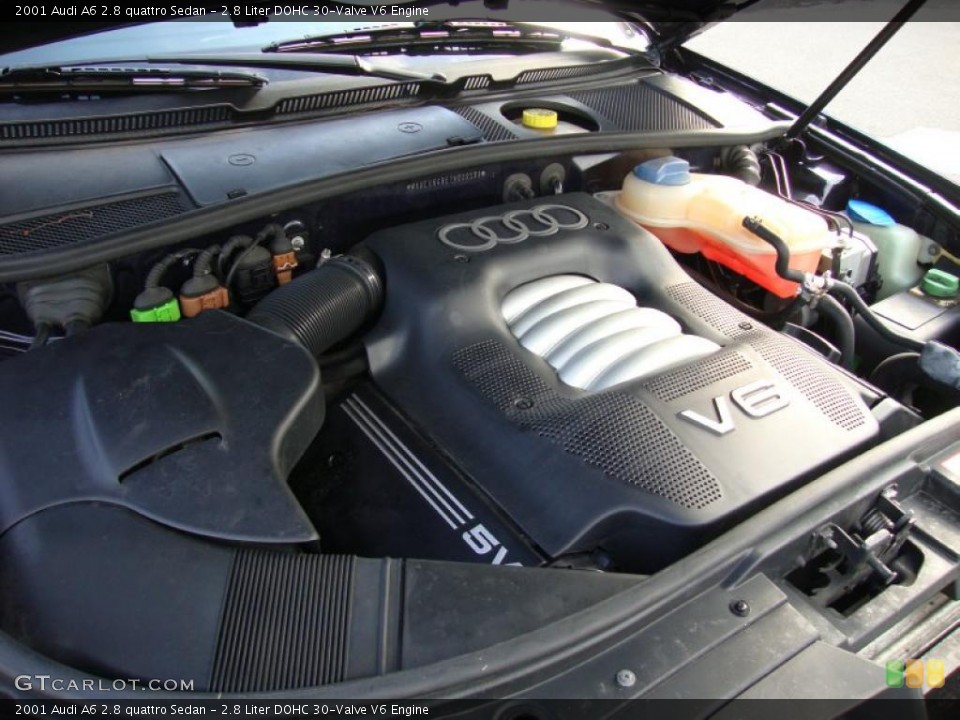 2.8 Liter DOHC 30-Valve V6 Engine for the 2001 Audi A6 #45296153