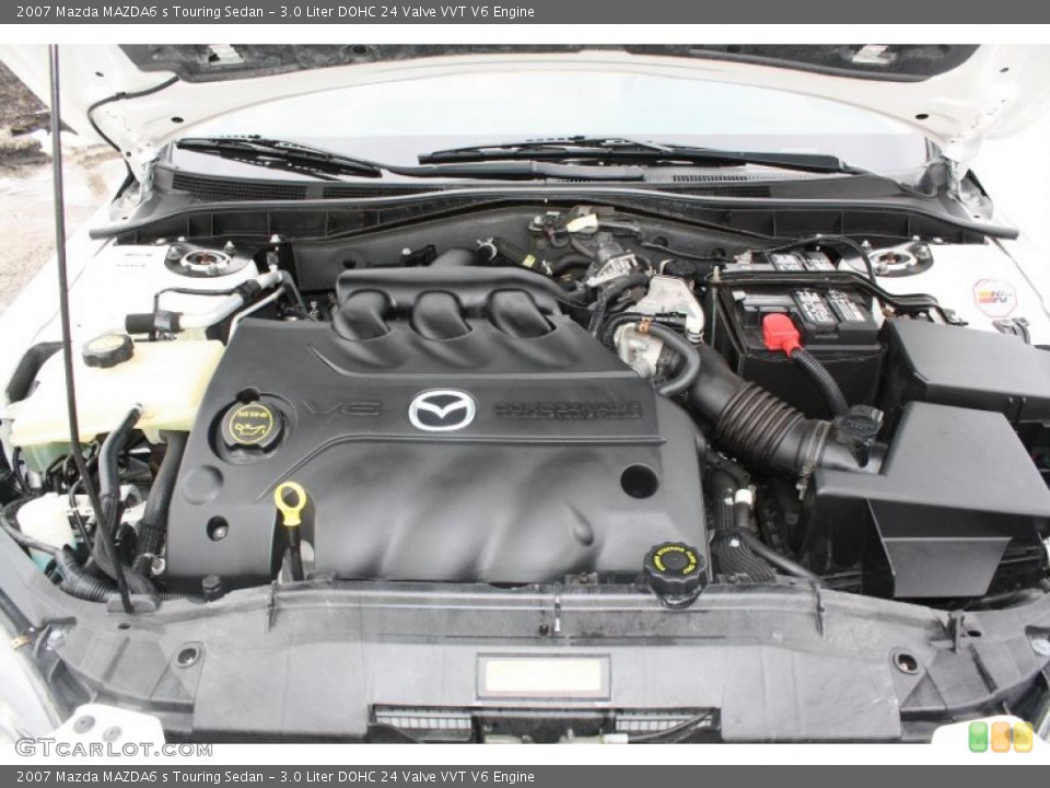 3.0 Liter DOHC 24 Valve VVT V6 Engine for the 2007 Mazda MAZDA6 #45301747