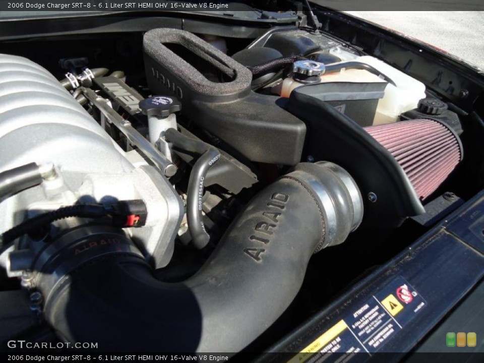 6.1 Liter SRT HEMI OHV 16-Valve V8 Engine for the 2006 Dodge Charger #45306661