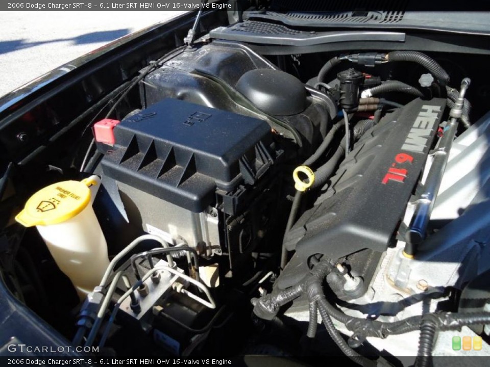 6.1 Liter SRT HEMI OHV 16-Valve V8 Engine for the 2006 Dodge Charger #45306669