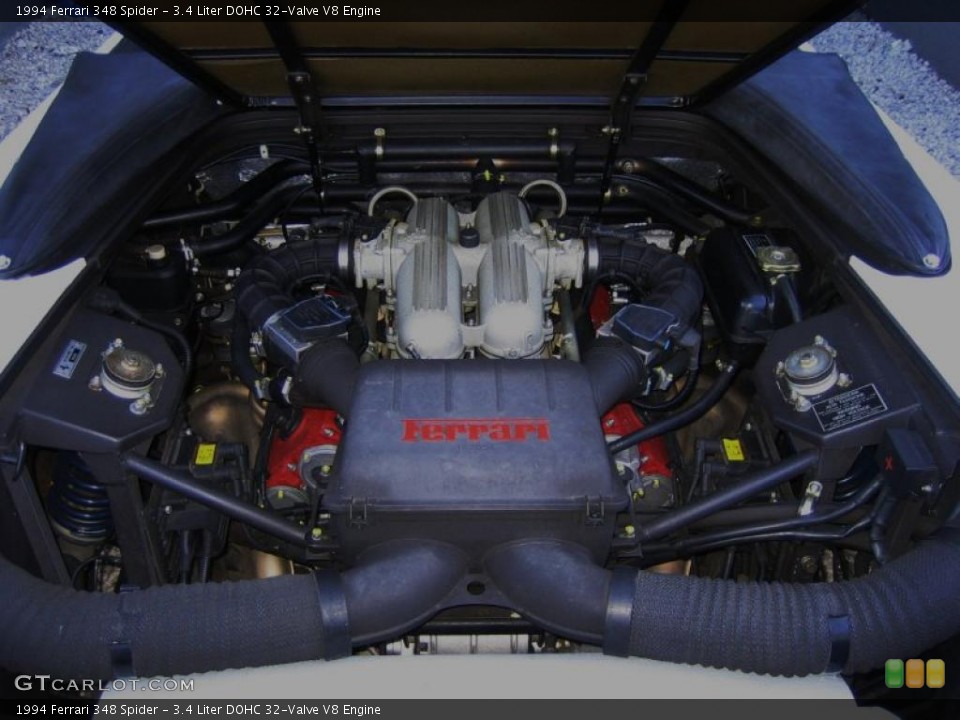 3.4 Liter DOHC 32-Valve V8 Engine for the 1994 Ferrari 348 #45308793