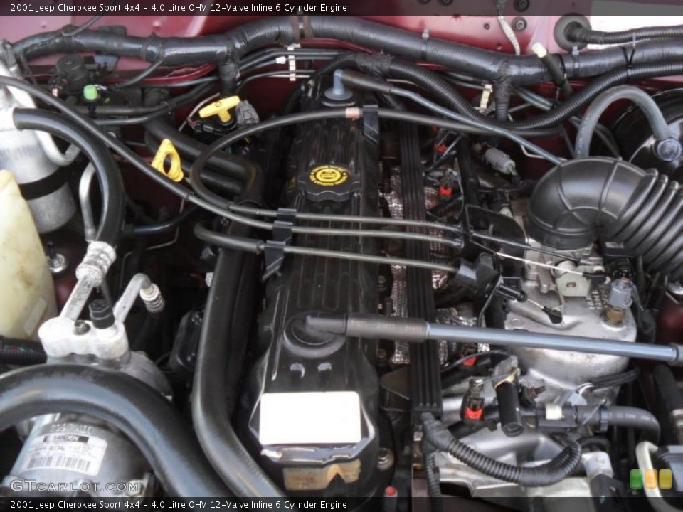 4.0 Litre OHV 12-Valve Inline 6 Cylinder Engine for the 2001 Jeep Cherokee #45310441