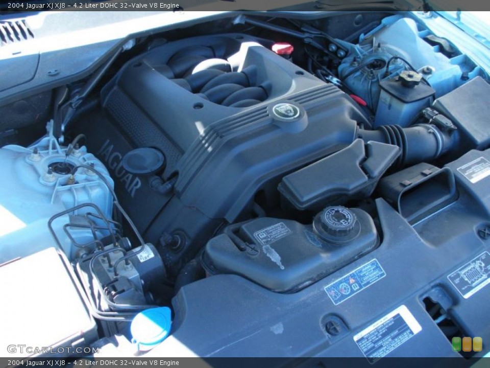 4.2 Liter DOHC 32-Valve V8 Engine for the 2004 Jaguar XJ #45312491
