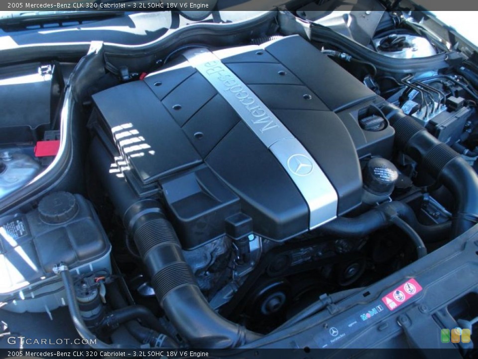3.2L SOHC 18V V6 Engine for the 2005 Mercedes-Benz CLK #45313387
