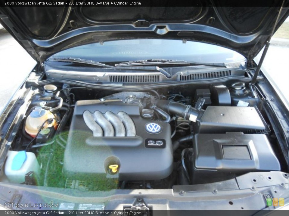2.0 Liter SOHC 8-Valve 4 Cylinder Engine for the 2000 Volkswagen Jetta #45325138