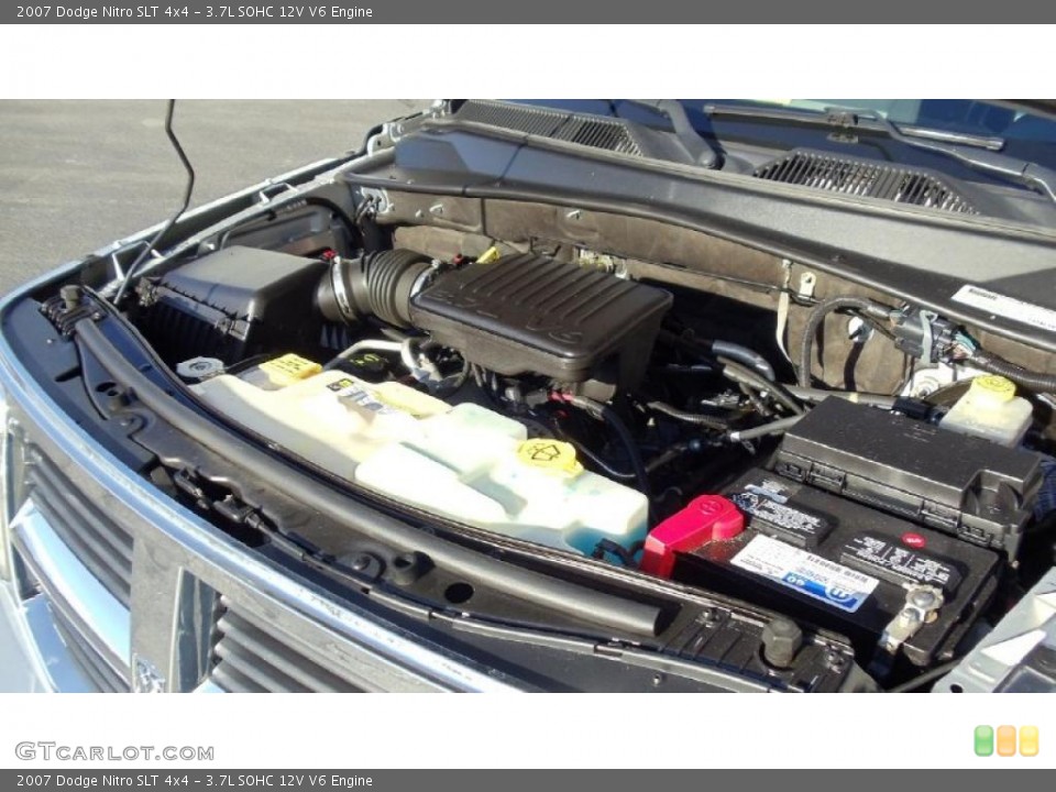 3.7L SOHC 12V V6 Engine for the 2007 Dodge Nitro #45326179