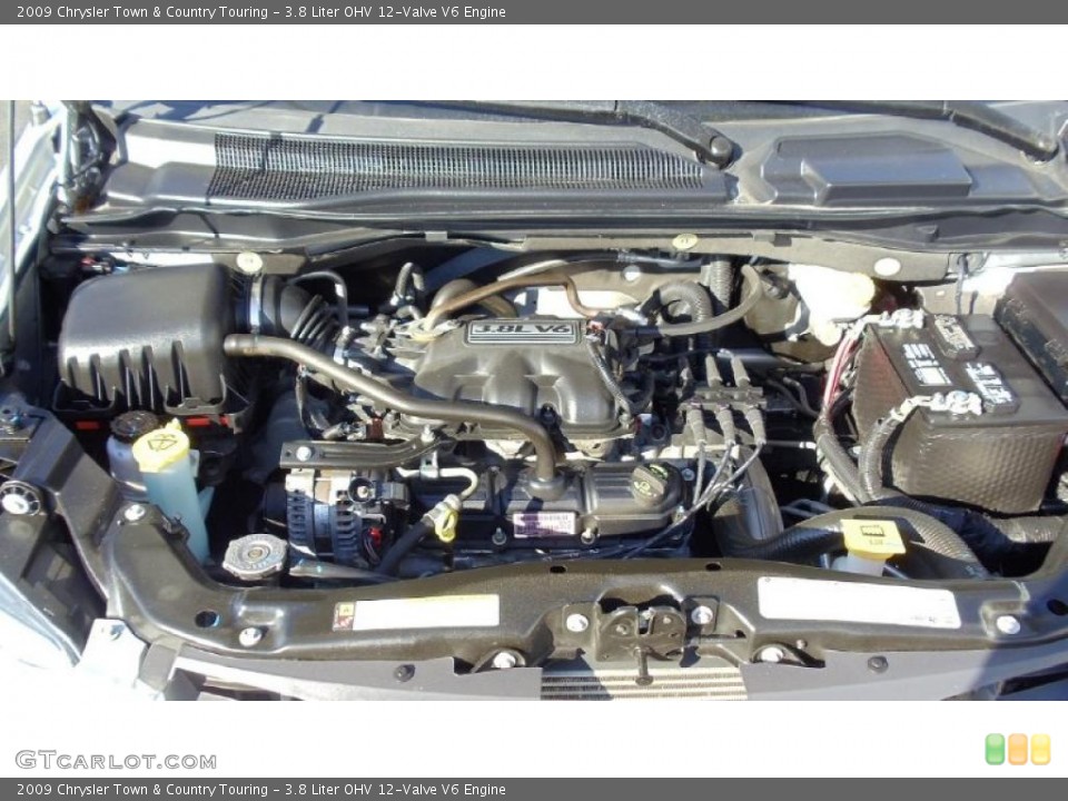 3.8 Liter OHV 12-Valve V6 Engine for the 2009 Chrysler Town & Country #45326255