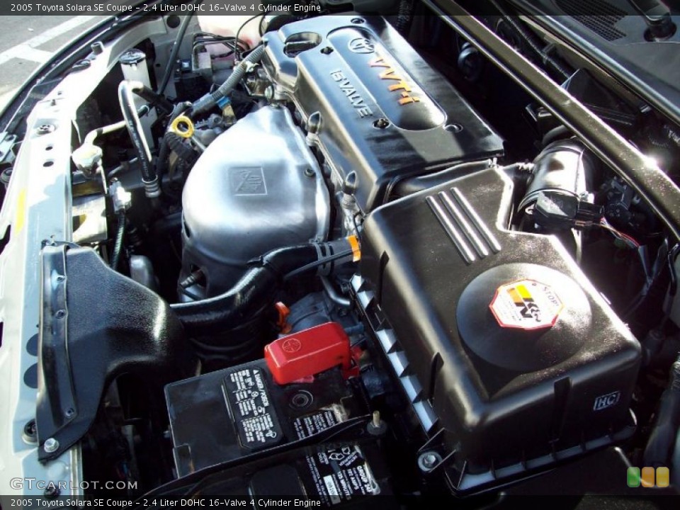 2.4 Liter DOHC 16-Valve 4 Cylinder Engine for the 2005 Toyota Solara #45338380