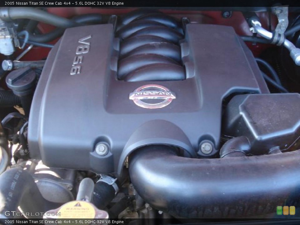 5.6L DOHC 32V V8 Engine for the 2005 Nissan Titan #45338852