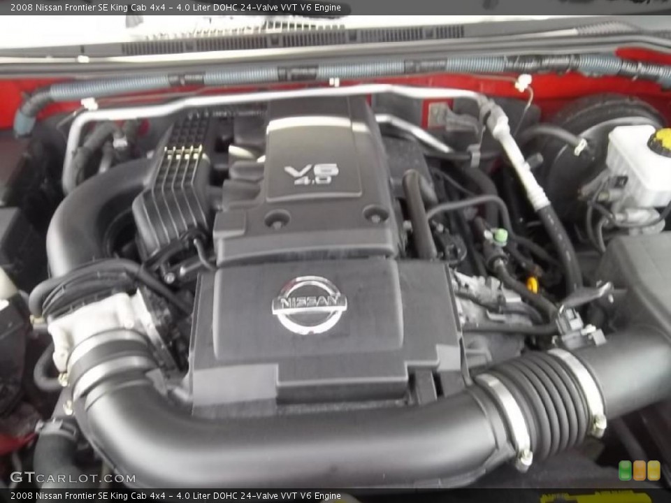 4.0 Liter DOHC 24-Valve VVT V6 Engine for the 2008 Nissan Frontier #45344281