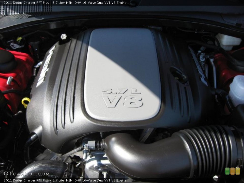 5.7 Liter HEMI OHV 16-Valve Dual VVT V8 Engine for the 2011 Dodge Charger #45344669