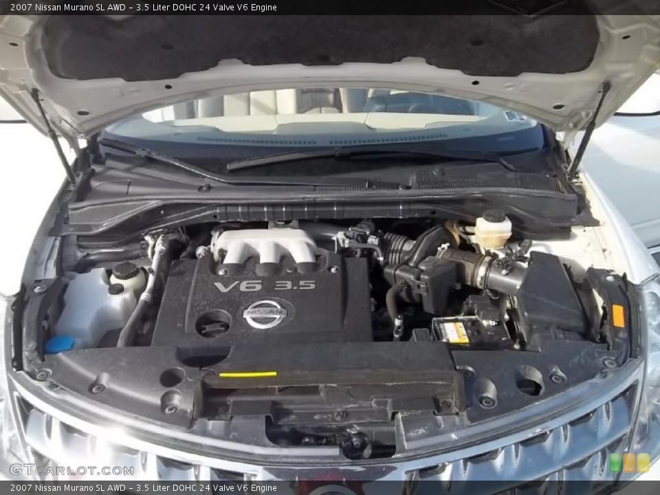 3.5 Liter DOHC 24 Valve V6 Engine for the 2007 Nissan Murano #45345117