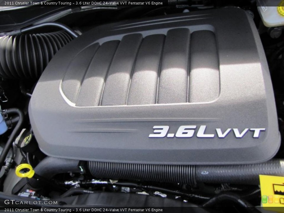 3.6 Liter DOHC 24-Valve VVT Pentastar V6 Engine for the 2011 Chrysler Town & Country #45345849