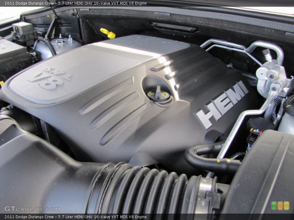 5.7 Liter HEMI OHV 16-Valve VVT MDS V8 Engine for the 2011 Dodge Durango #45346881