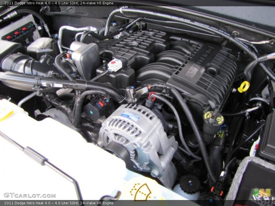 4.0 Liter SOHC 24-Valve V6 Engine for the 2011 Dodge Nitro #45348359