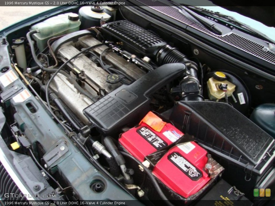 2.0 Liter DOHC 16-Valve 4 Cylinder Engine for the 1996 Mercury Mystique #45354388