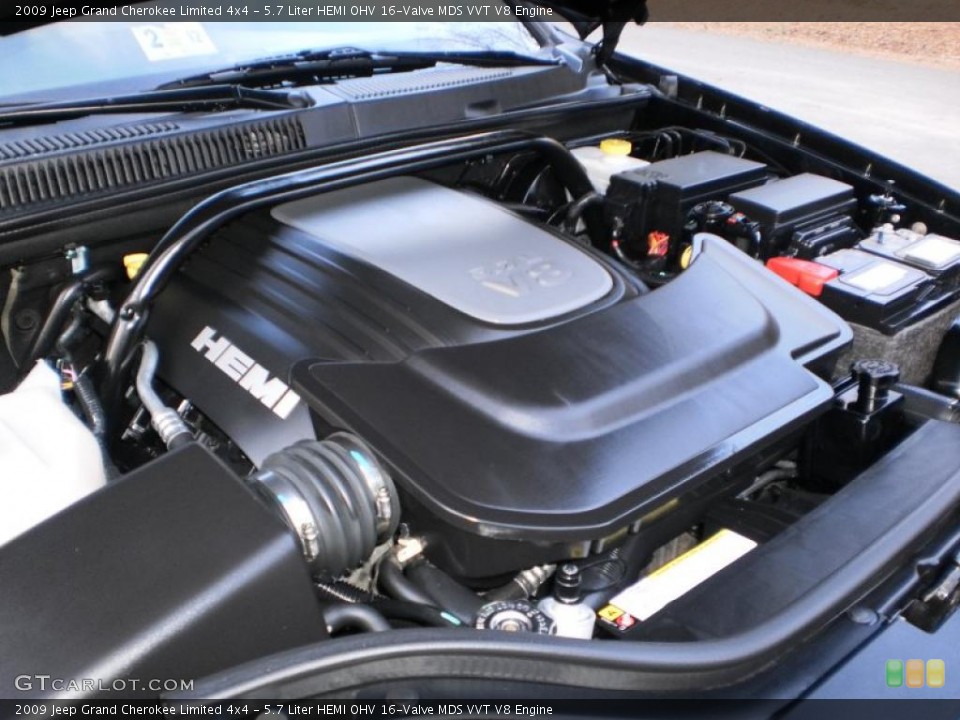 5.7 Liter HEMI OHV 16-Valve MDS VVT V8 Engine for the 2009 Jeep Grand Cherokee #45354540