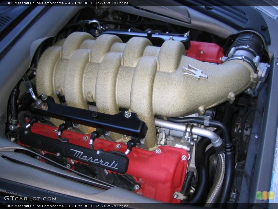 4.2 Liter DOHC 32-Valve V8 Engine for the 2006 Maserati Coupe #45362082