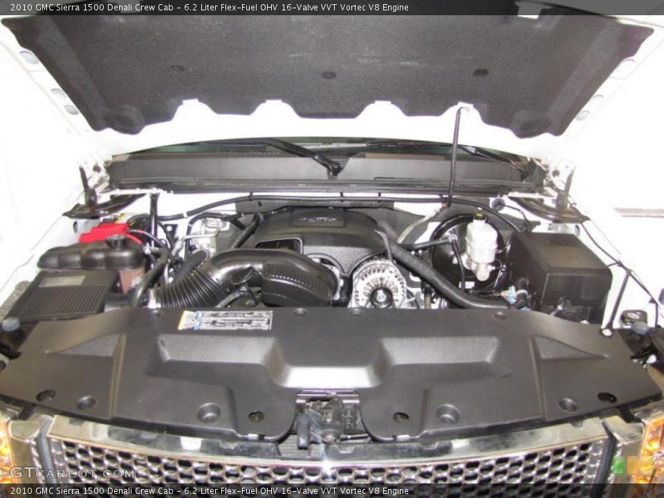 6.2 Liter Flex-Fuel OHV 16-Valve VVT Vortec V8 Engine for the 2010 GMC Sierra 1500 #45366715