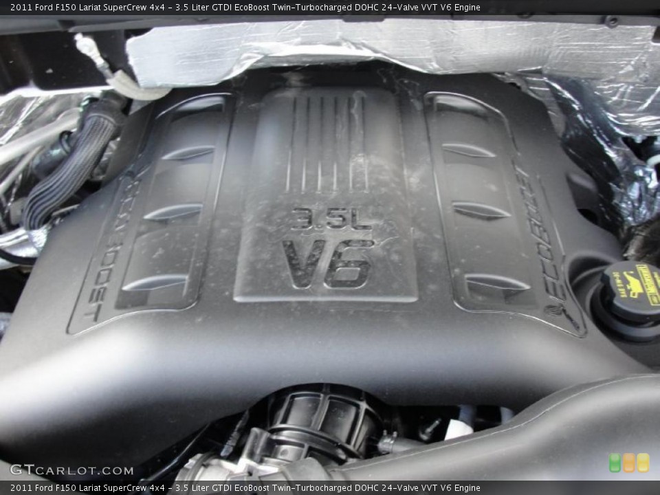 3.5 Liter GTDI EcoBoost Twin-Turbocharged DOHC 24-Valve VVT V6 Engine for the 2011 Ford F150 #45368426