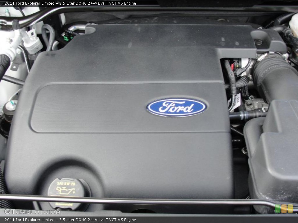 3.5 Liter DOHC 24-Valve TiVCT V6 Engine for the 2011 Ford Explorer #45369854