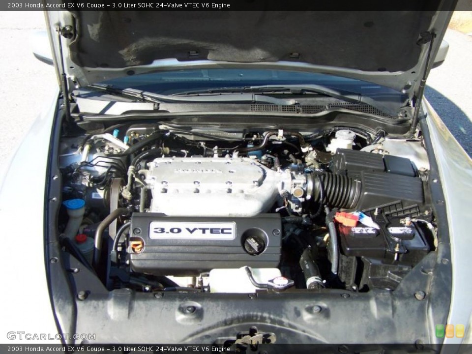 3.0 Liter SOHC 24-Valve VTEC V6 Engine for the 2003 Honda Accord #45374077