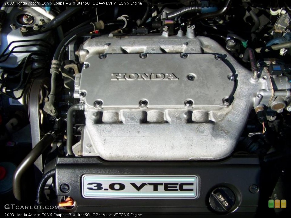 3.0 Liter SOHC 24-Valve VTEC V6 Engine for the 2003 Honda Accord #45374093