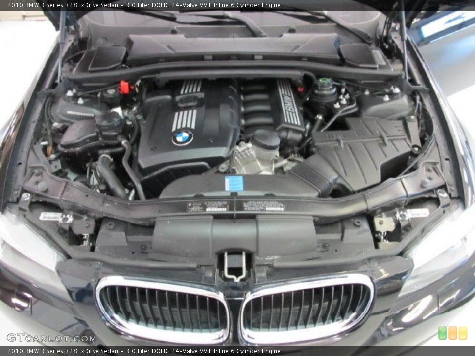3.0 Liter DOHC 24-Valve VVT Inline 6 Cylinder Engine for the 2010 BMW 3 Series #45383026